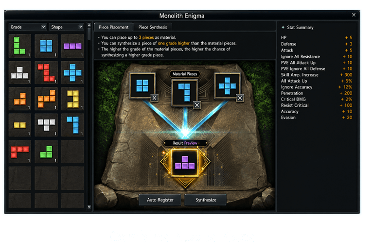 Combine Puzzle Piece